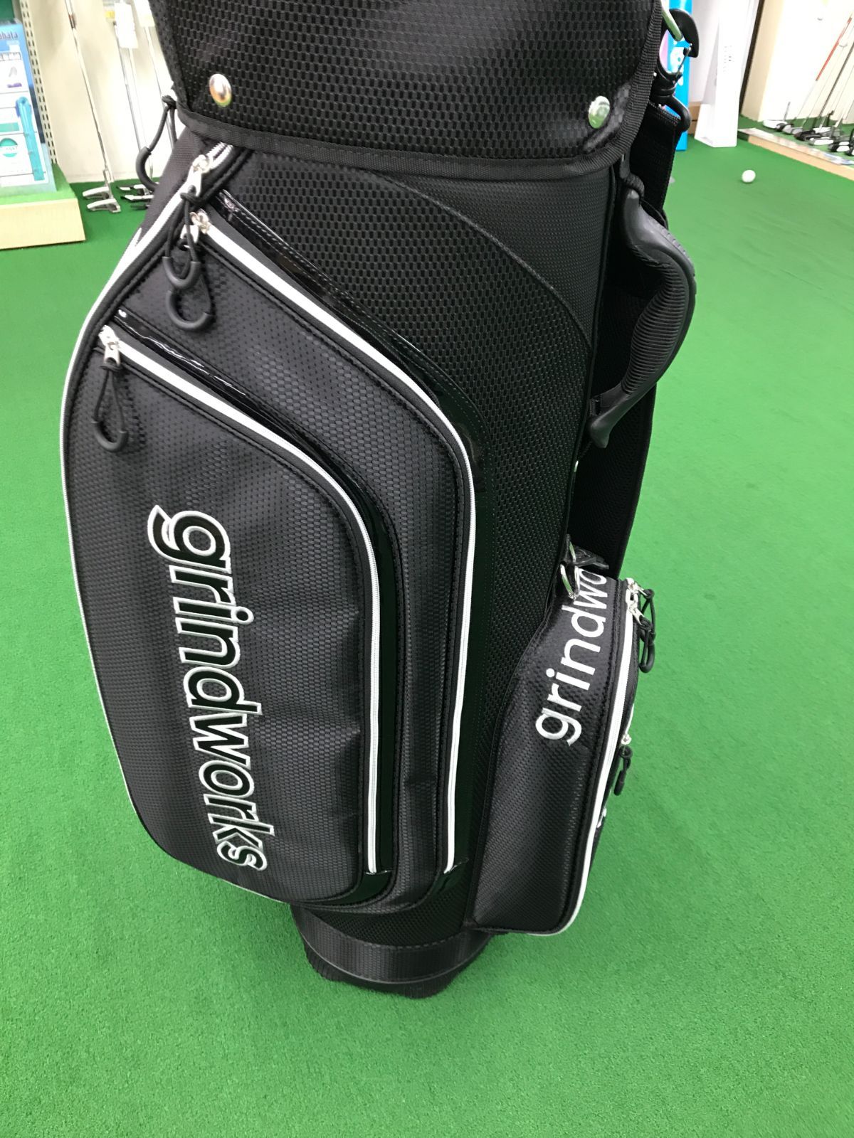 即納】キャディバッグ | 中古 | グラインドワークス - メルカリ