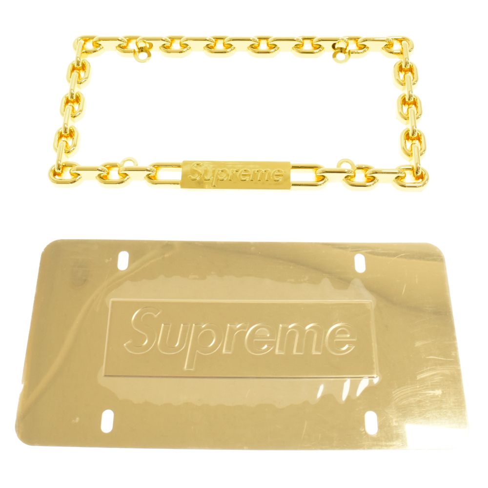 SUPREME (シュプリーム) 18AW Chain License Plate Frame チェーン