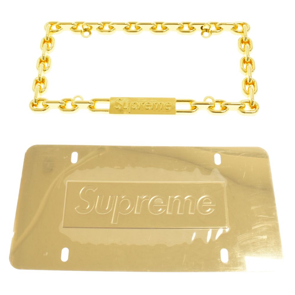 SUPREME (シュプリーム) 18AW Chain License Plate Frame チェーン 