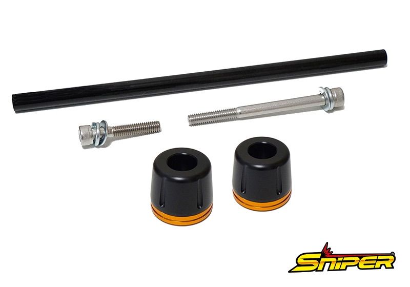 NINJA ZX-25R ZX-4R フロント アクスルスライダー 金 SNIPER