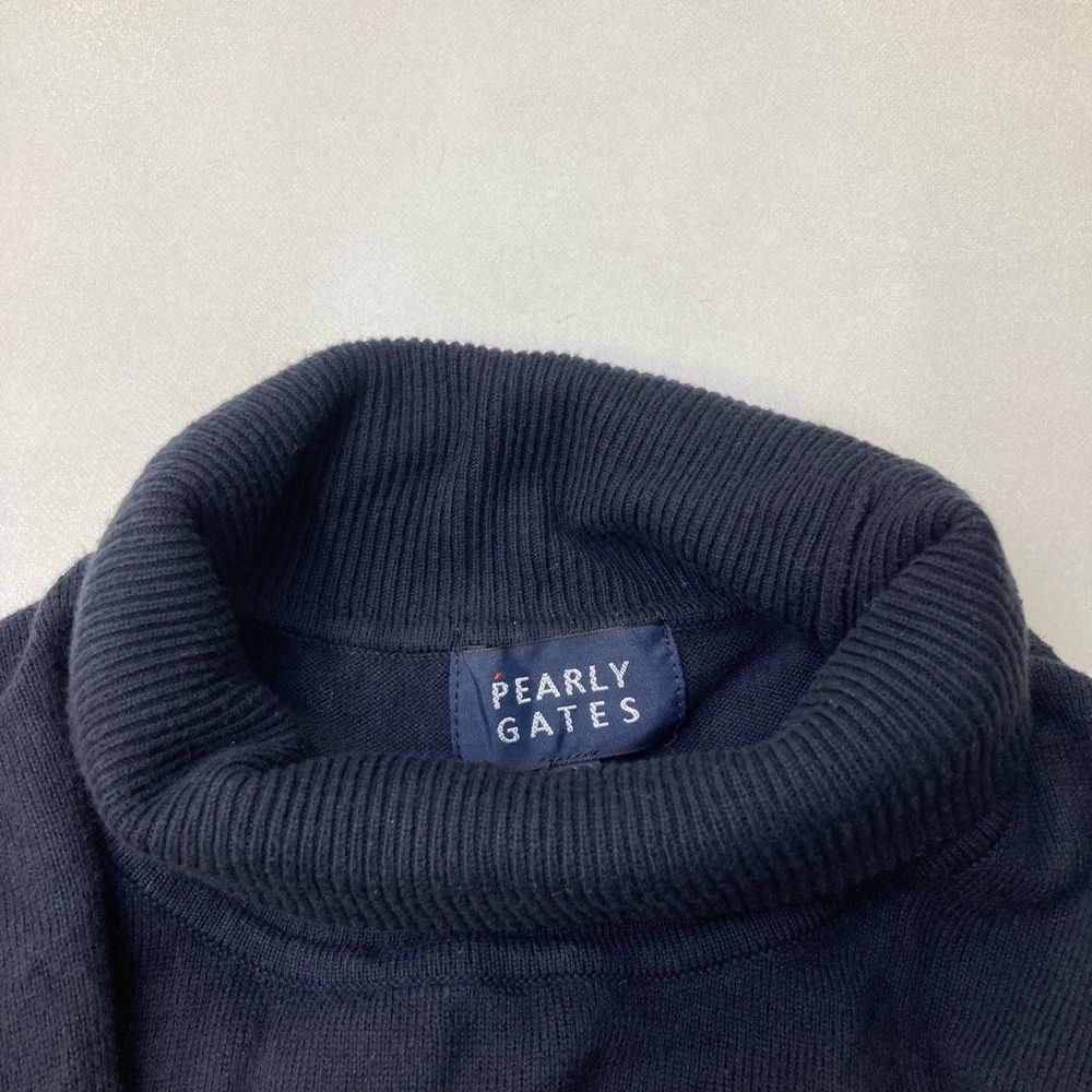 サイズ：5 PEARLY GATES パーリーゲイツ タートルネック ニット