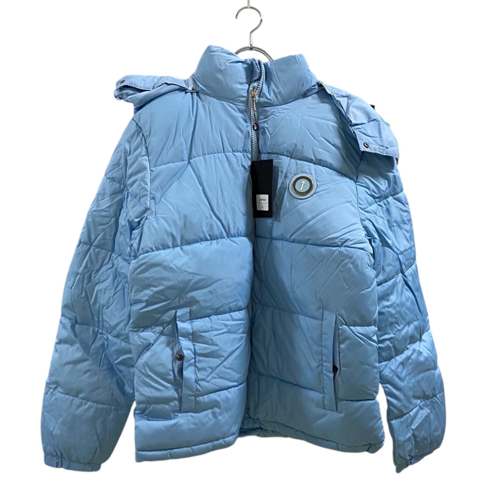 Trapstar トラップスター　ダウンジャケット　Mサイズ Trapstarトラップスター ダウンコート ジャケット 刺繍 冬 男女兼用S