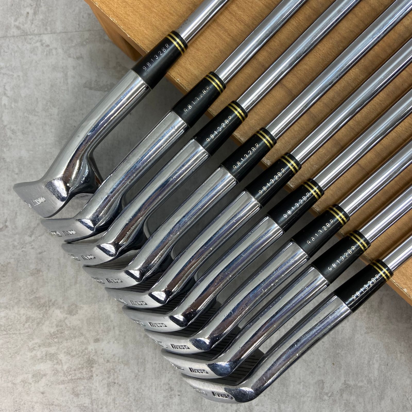 ミズノ Pro Mizuno MS-11マッスルバックアイアンセット希少名器 ミズノ