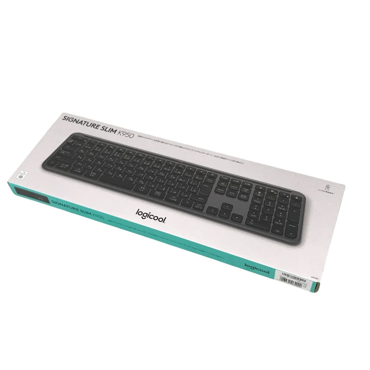 logicool K950GR SIGNATURE SLIM K950 ワイヤレス キーボード ロジクール PC 周辺 機器 家電 F10065428