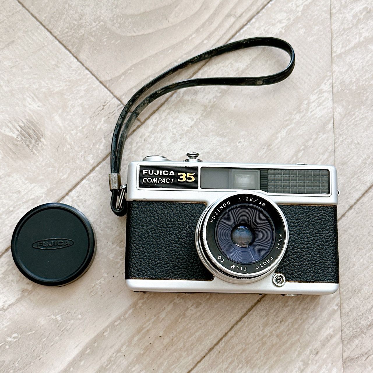 現状品】フジカ FUJICA COMPACT 35 フィルムカメラ レトロ Fujica