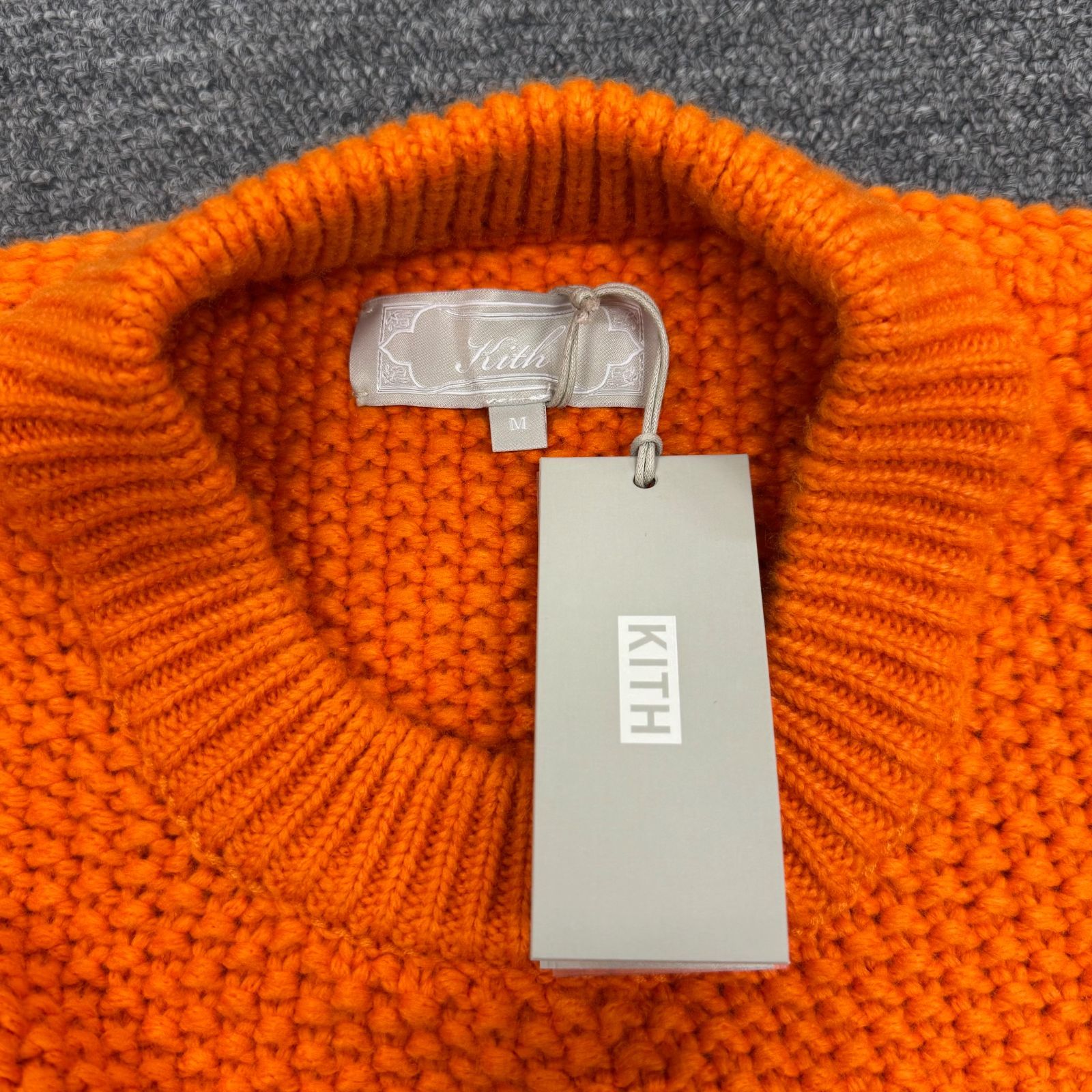 Kith Ryan Crest Sweater ニット セーター ブラック M