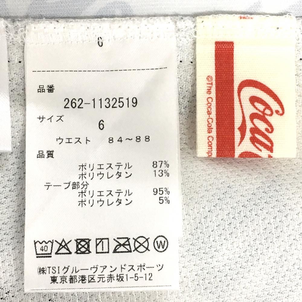 美品】ジャックバニー×コカ・コーラ― ハーフパンツ 白×黒 ロゴ柄