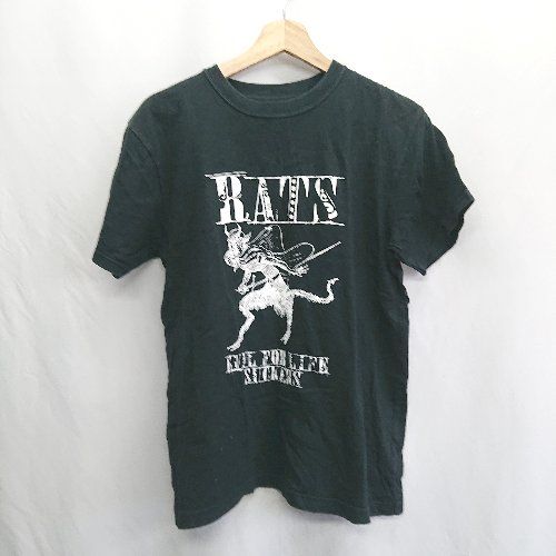 ◇ ⊂ Φ RATS ラッツ イラストプリント 半袖 Tシャツ サイズM ブラック系 メンズ E 【1410290034903】 - メルカリ