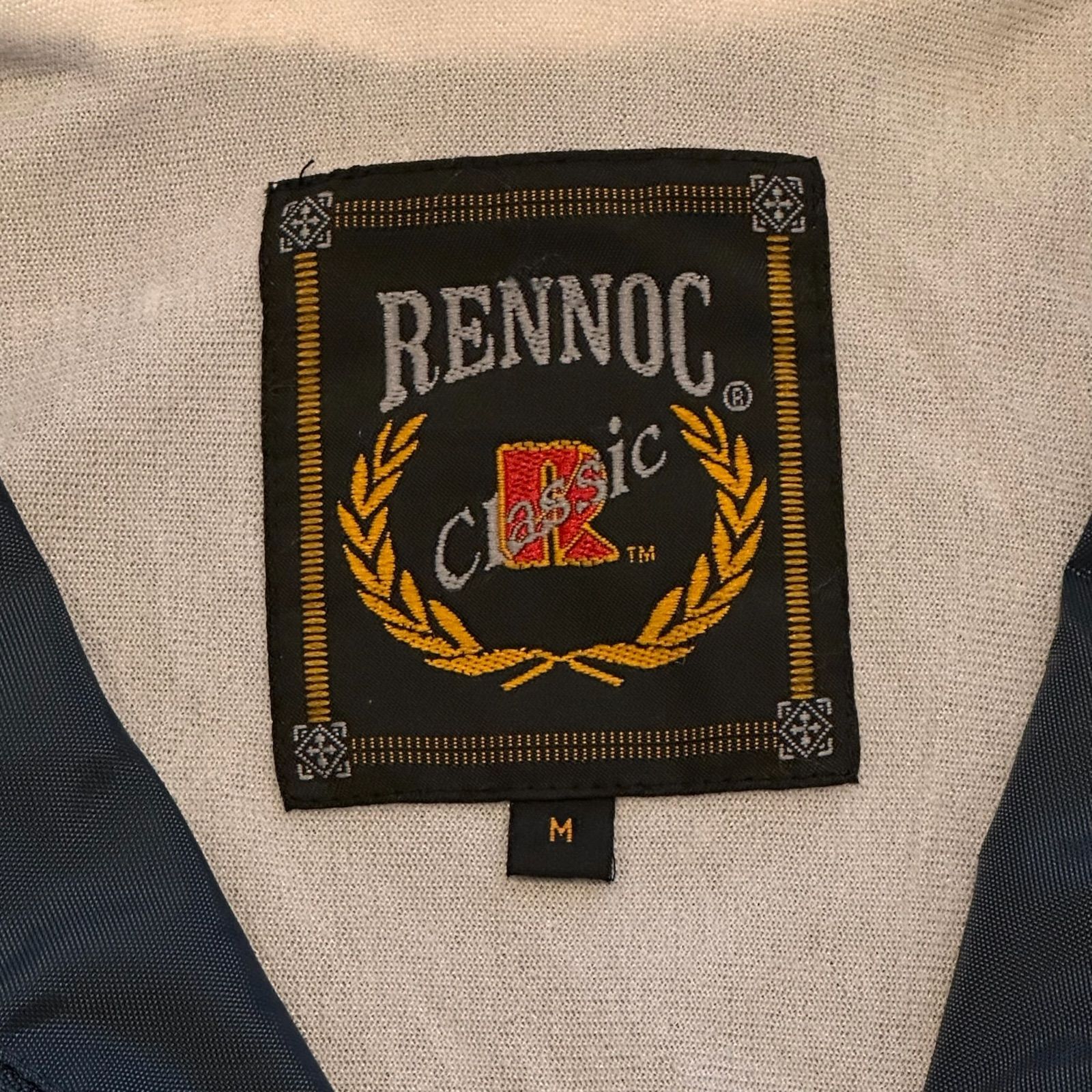 RENNOC レノック】ナイロンアノラックパーカー ハーフジップ 90s