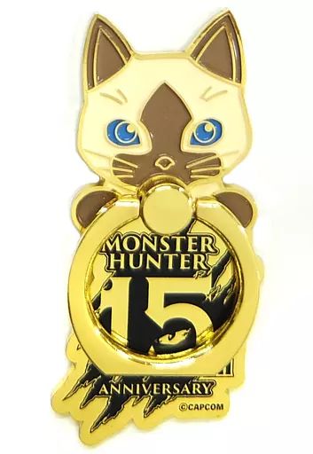 モンハン　15周年記念　アイルー　メラルー　スマホリング　新品未開封 Amazon | MH 15周年 スマホリング モンスターハンター セット
