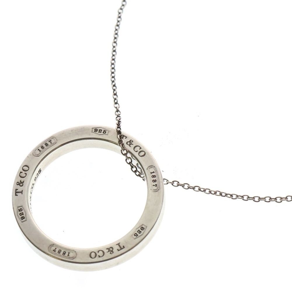 【値下げ】Tiffany & Co. 1837 サークルペンダント シルバー TIFFANY&Co[ティファニー] 1837 サークル ペンダント（ラージ