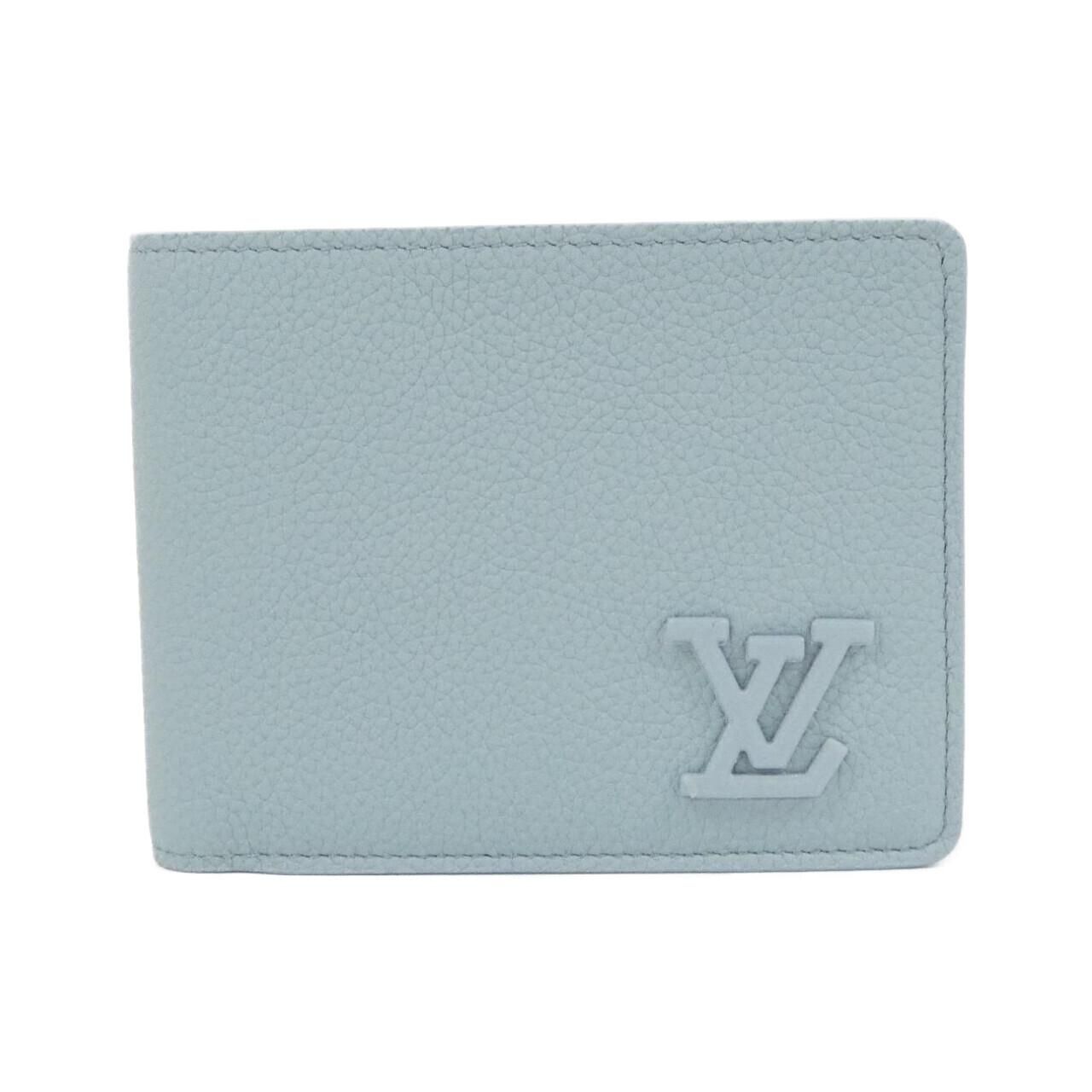 ルイヴィトン LVアエログラム ポルトフォイユ ミュルティプル M82808 札入れ