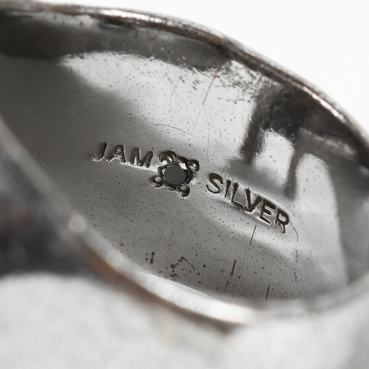 JAM HOME MADE ジャムホームメイド スカルリング シルバー 18号 指輪