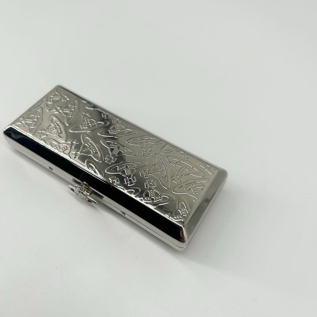 ヴィヴィアンウエストウッド オーブ総柄 シルバー シガレットケース