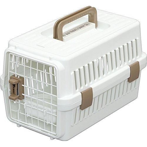 アイリスオーヤマ ペットキャリー 猫 キャリー 超小型犬 猫用 ホワイト 幅29×奥行46×高さ28.5cm