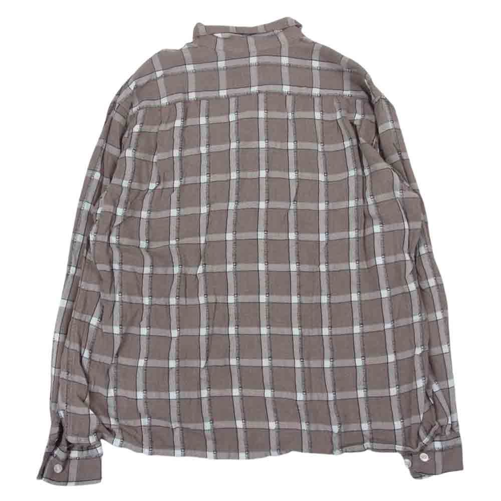 キャンパス CAMPUS 50s 60s 盾タグ オープンカラー チェック シャツ
