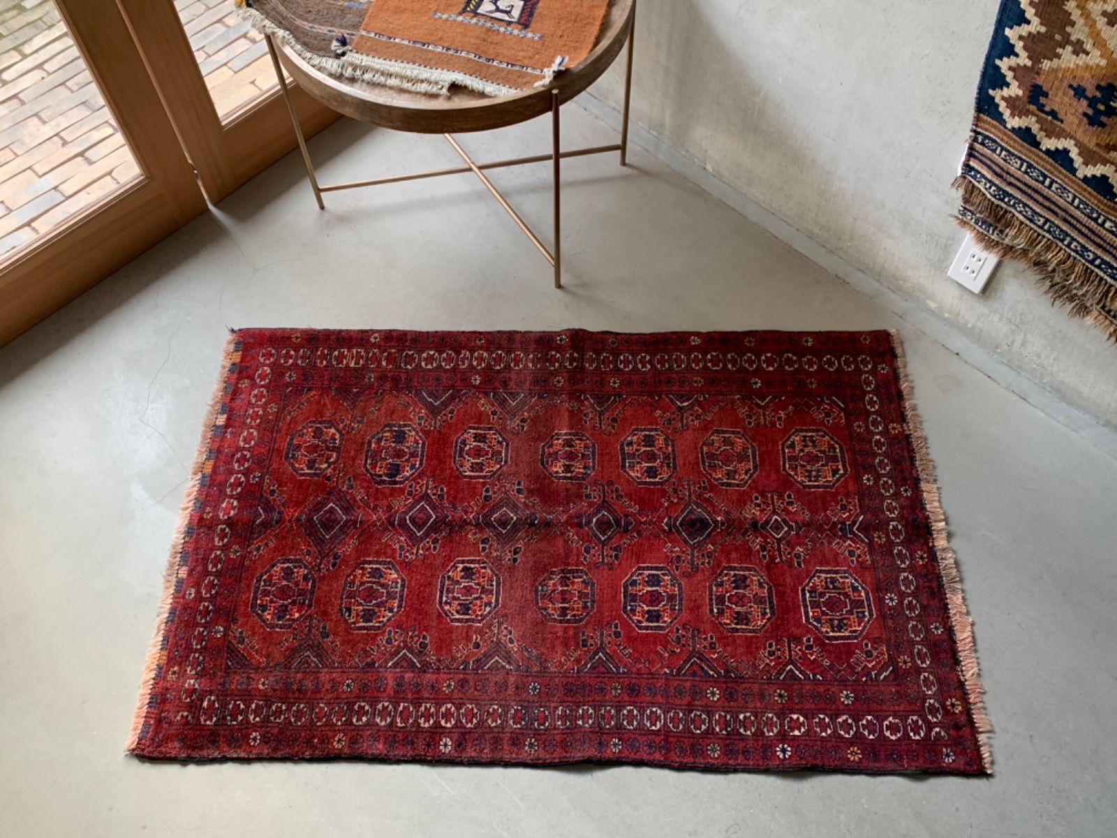新品未使用】トライバルラグ アフガニスタン産 絨毯 www.pwh-studio.co.uk