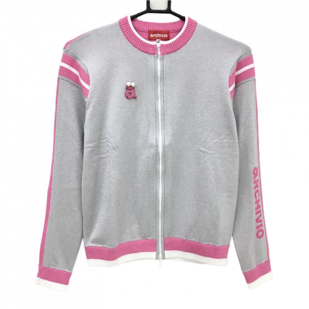 archivio ピンクジャケット 36 archivio ピンク ジップアップジャケット 36 【公式通販】