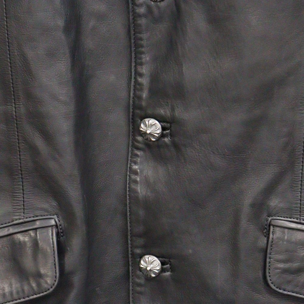 CHROME HEARTS (クロムハーツ) 3B LZR VJ2 CLF 3ボタンレザー