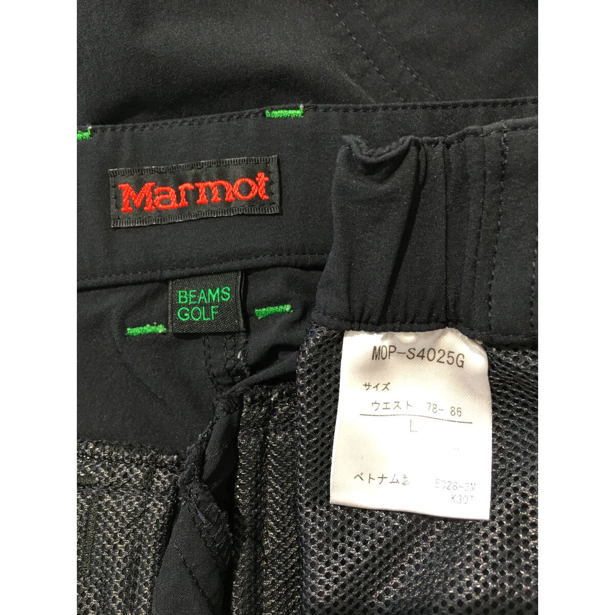 BEAMS - coco 中古 ビームスゴルフ BEAMSGOLF メンズ ハーフパンツ M 紺 ネイビー 薄手 中古 メンズ ビームスゴルフ BEAMSGOLF ハーフパンツ L 紺