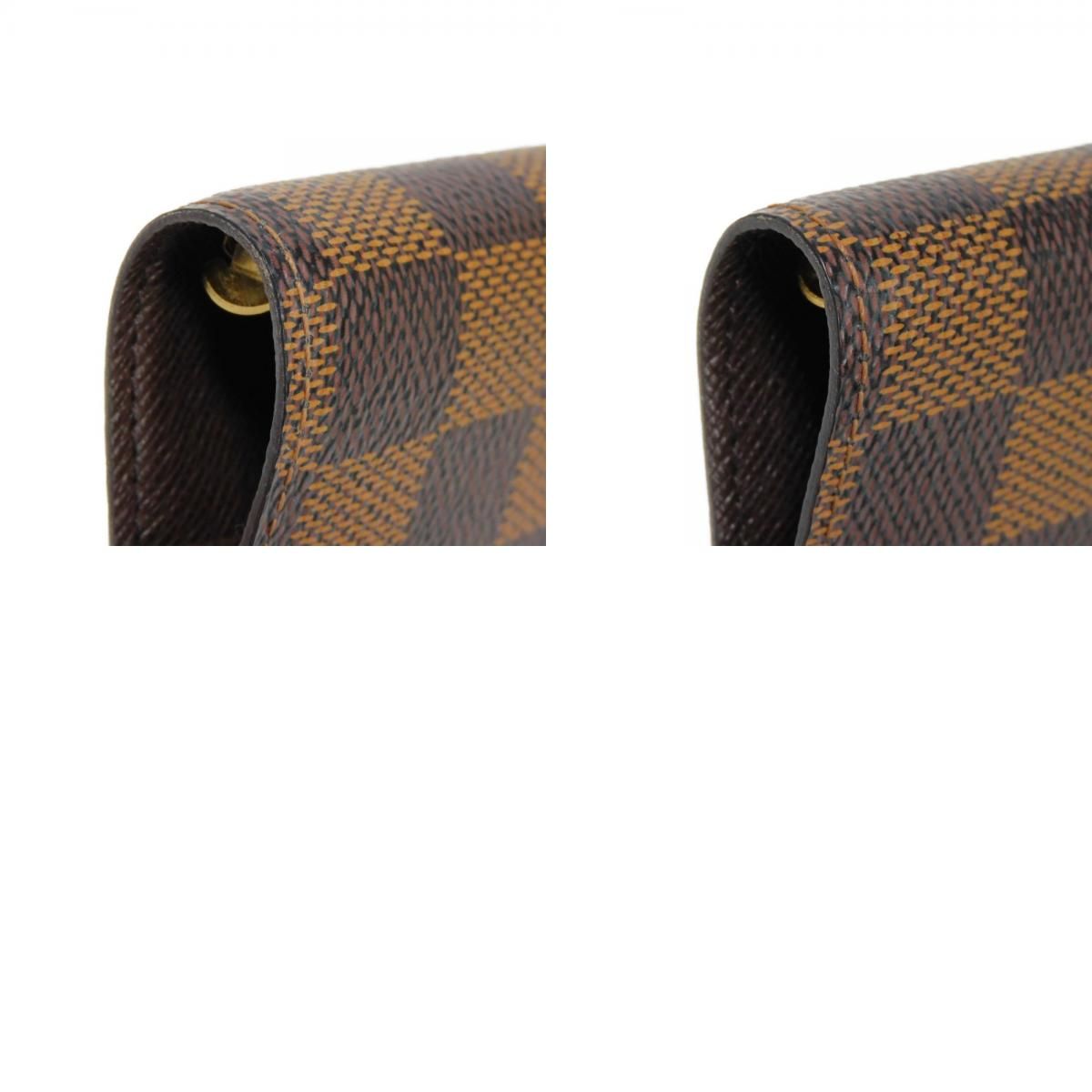 LOUIS VUITTON カードホルダー ブラック　ダミエ　手帳カバー LOUIS VUITTON カードホルダー ブラック ダミエ 手帳カバー カード