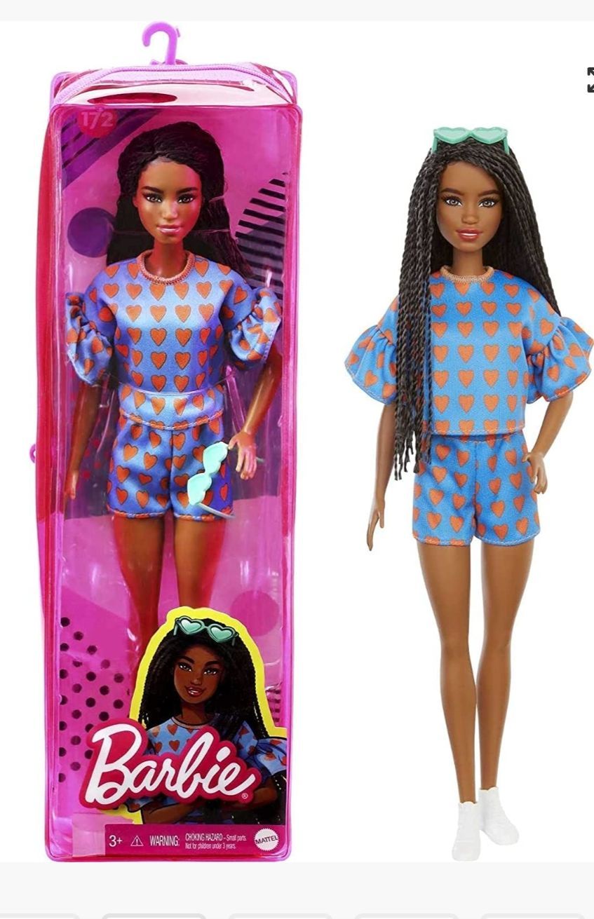 新品 バービー人ファッショニスタ 黒人 Barbie Fashionistas - U.S