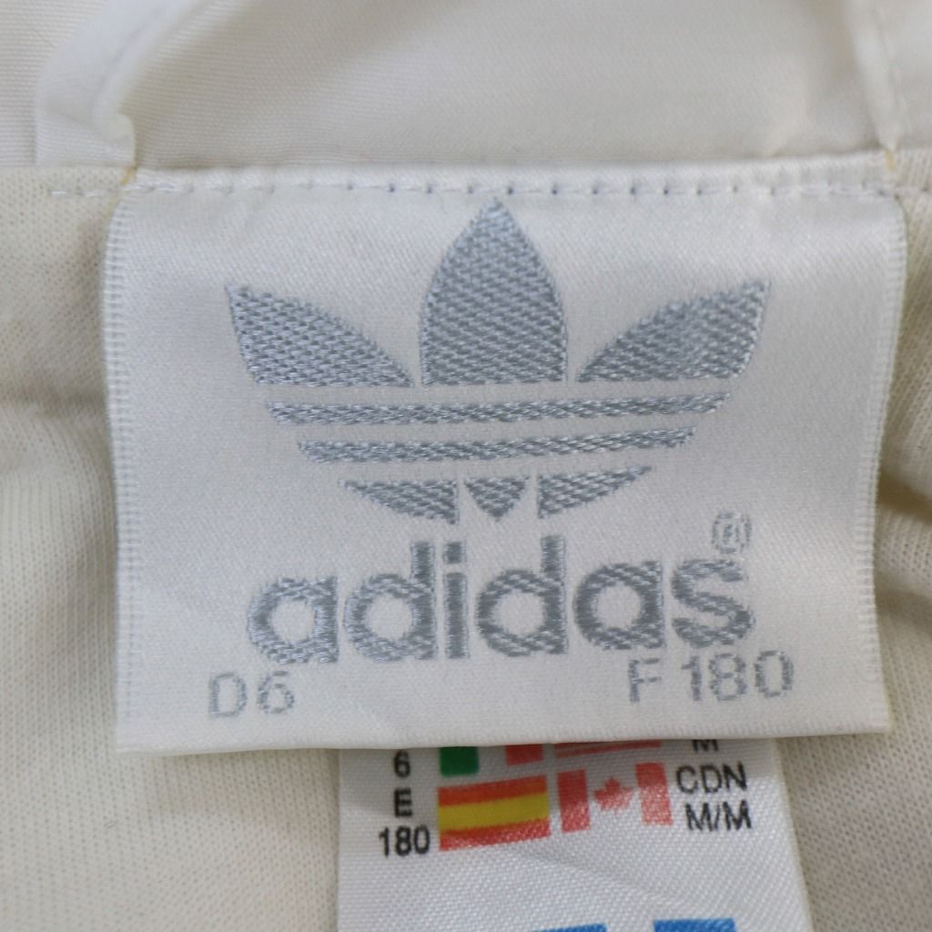 90年代 adidas アディダス トラックジャケット 刺繍 ライン ワン