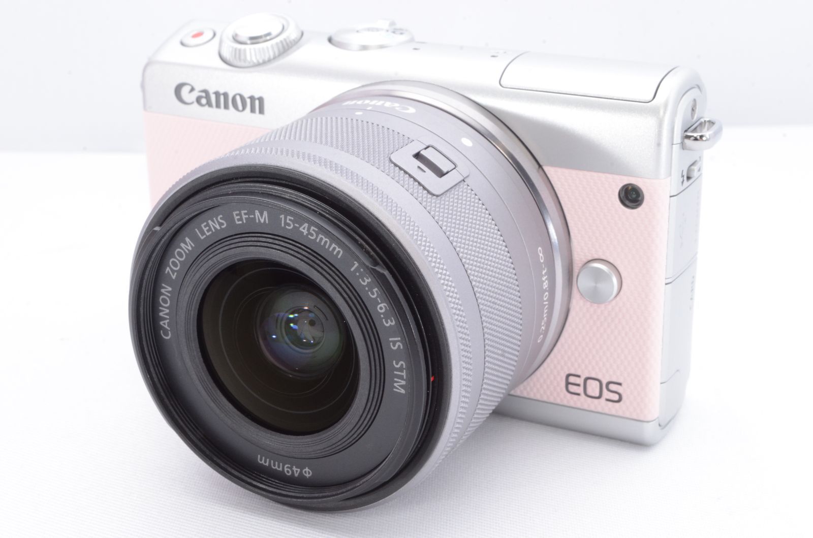 Canon キャノン EOS M100 リミテッドピンクフォトキット ミラーレス一眼カメラ★元箱付き  R2795