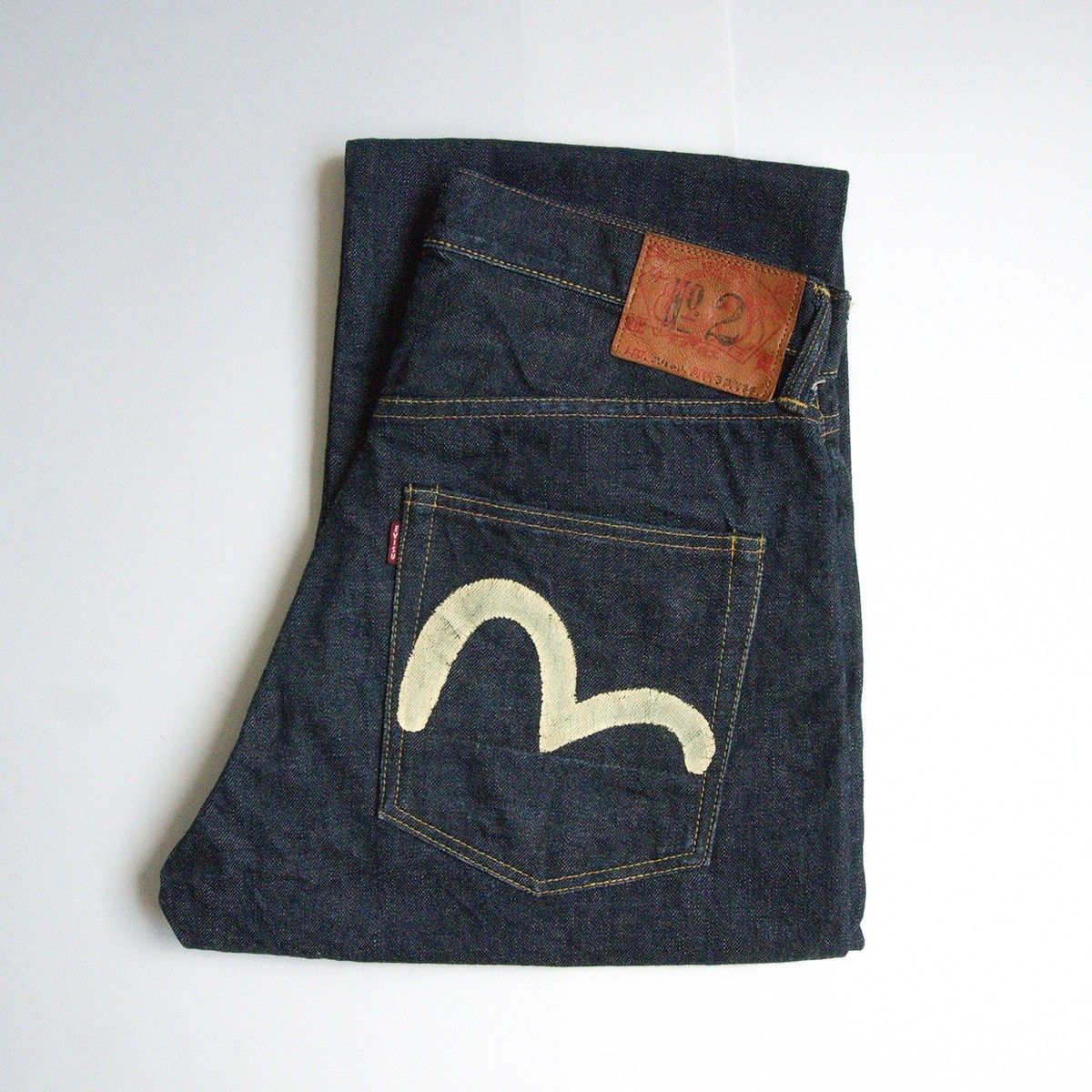 【美品/濃紺】EVISU LOT2001 デニムパンツ エビス ジーンズ カモメ 美品/濃紺】EVISU 【LOT.2001 デニムパンツ】33×35 エビス