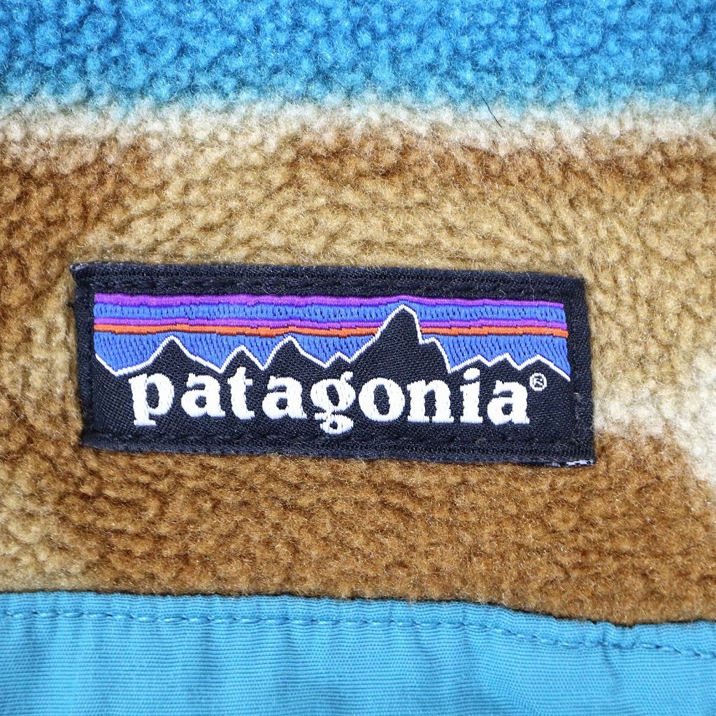 patagonia パタゴニア SYNCHILLA シンチラ フリースジャケット 防寒 スナップT オルテガ柄 マルチカラー (レディース S) 中古  古着 O2660 - メルカリ