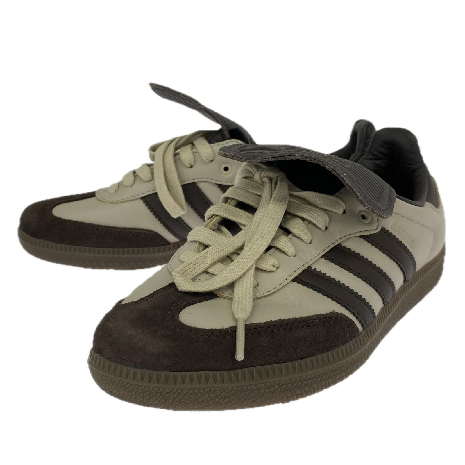 adidas アディダス SAMBA LT EDIFICE|IENA JQ6169スニーカー size235|ベージュ×ブラウン