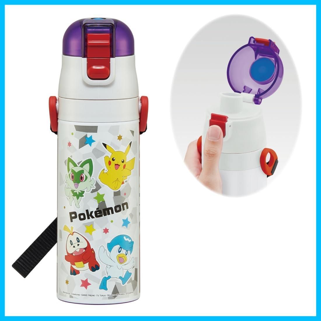 【在庫処分】ステンレス 子供用 スポーツボトル 470ml New 23 SDC4-A ポケットモンスター 水筒 スケーター(Skater)