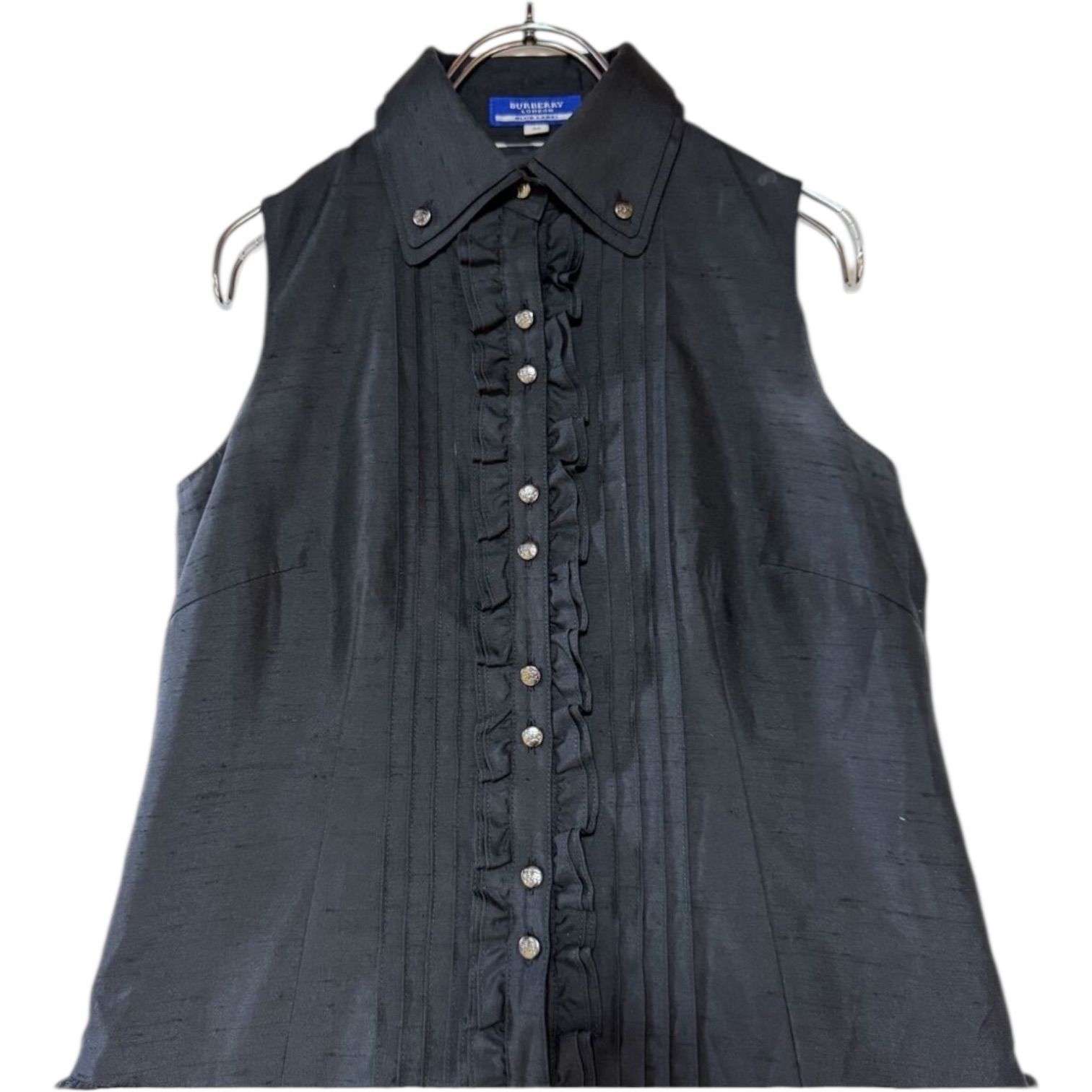 BURBERRY BLUE LABEL ノースリーブワンピース 38 - メルカリ BURBERRY