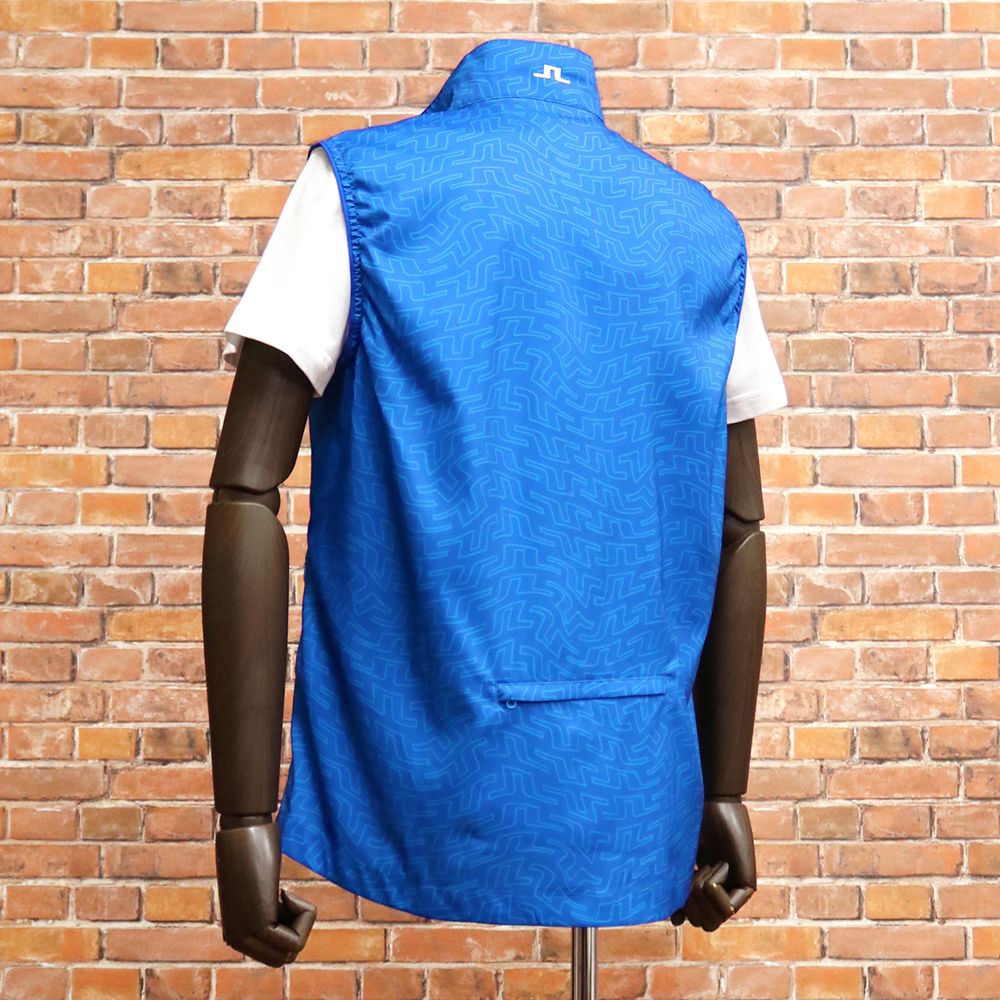 <新品未使用品>muta キルティングダウン切替ベスト　ネイビー muta MARINE GOLF ムータマリンゴルフ メンズ レディース