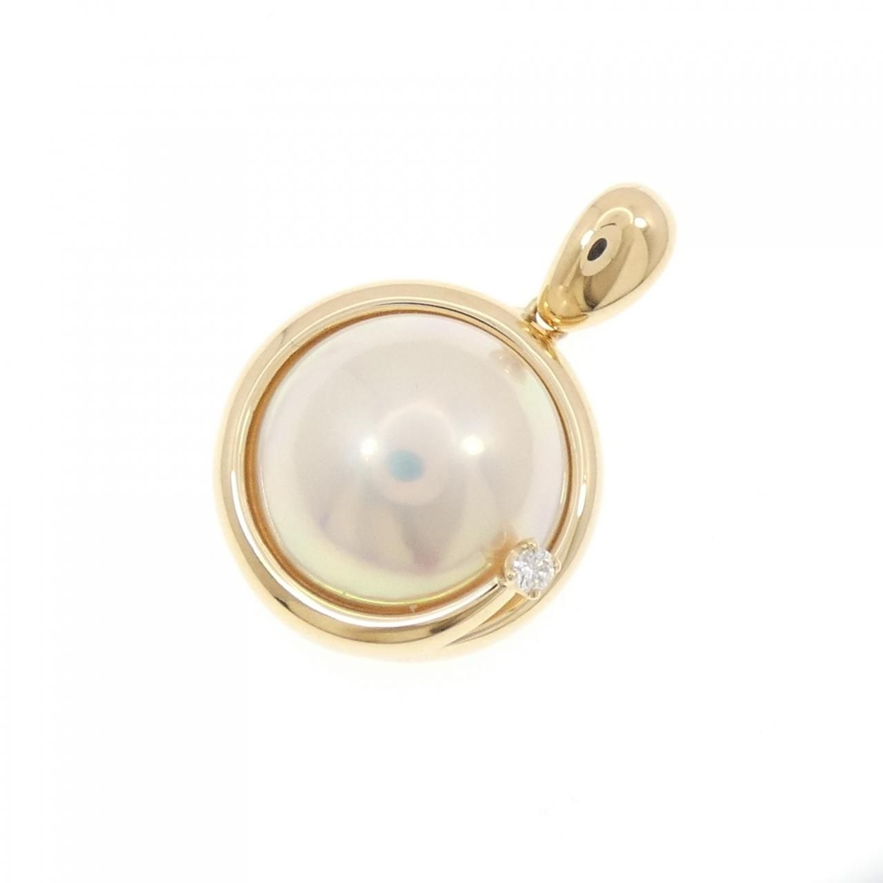 TASAKI マベパール Au750 ペンダント アルルカン ペンダント PC-16007-18KYG|ペンダント/ARLEQUIN