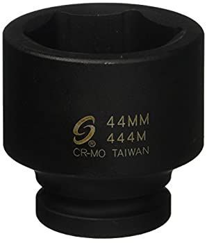 Sunex 444?M 3?/ 4インチドライブ標準6ポイントメトリックインパクトソケット44?mm