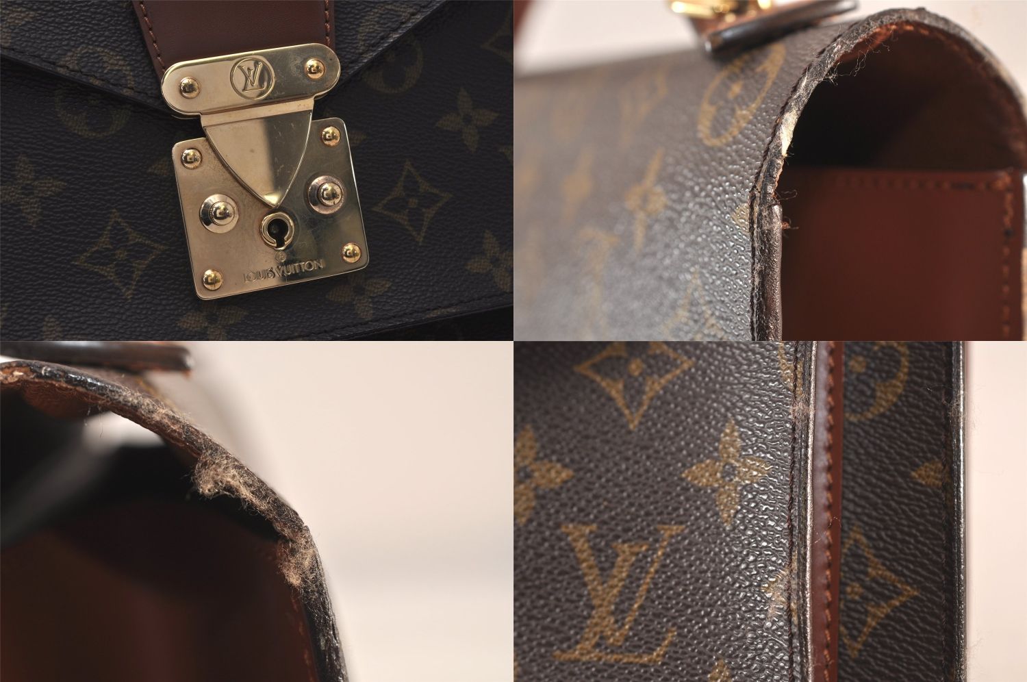 正規品 ルイヴィトン モノグラム モンソー ハンドバッグ 2way M51185 LOUIS VUITTON VUITTON/ルイヴィトン モンソー 2wayバッグ
