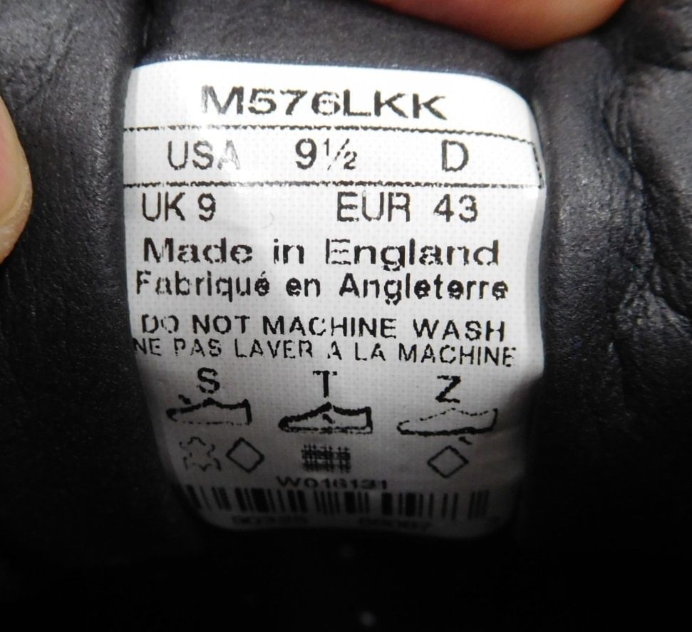 New Balance ニューバランス メンズスニーカー ブラック M576LKK 英国 