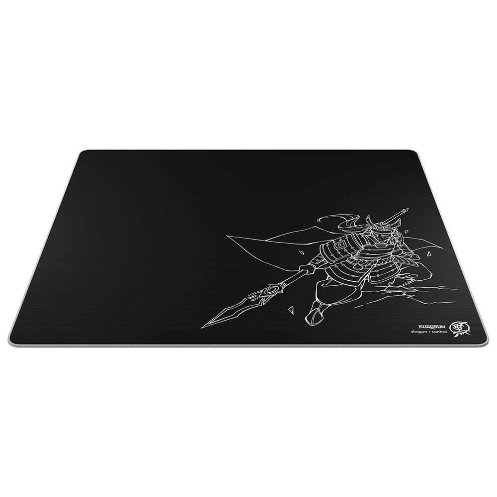 Kurosun ゲーミングマウスパッド Shogun Black L コントロール 布タイプ FPS 490 x 420mm 日本正規代理店品