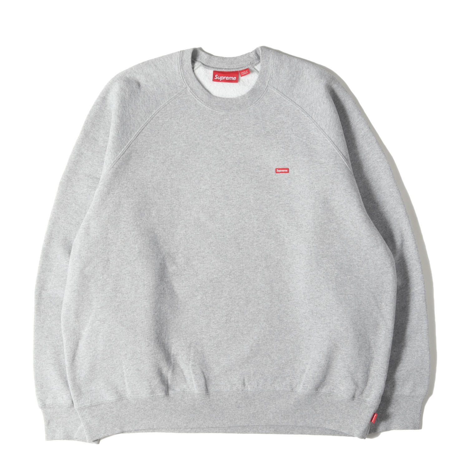美品】Supreme シュプリーム スウェット ヘザーグレー サイズ:XL