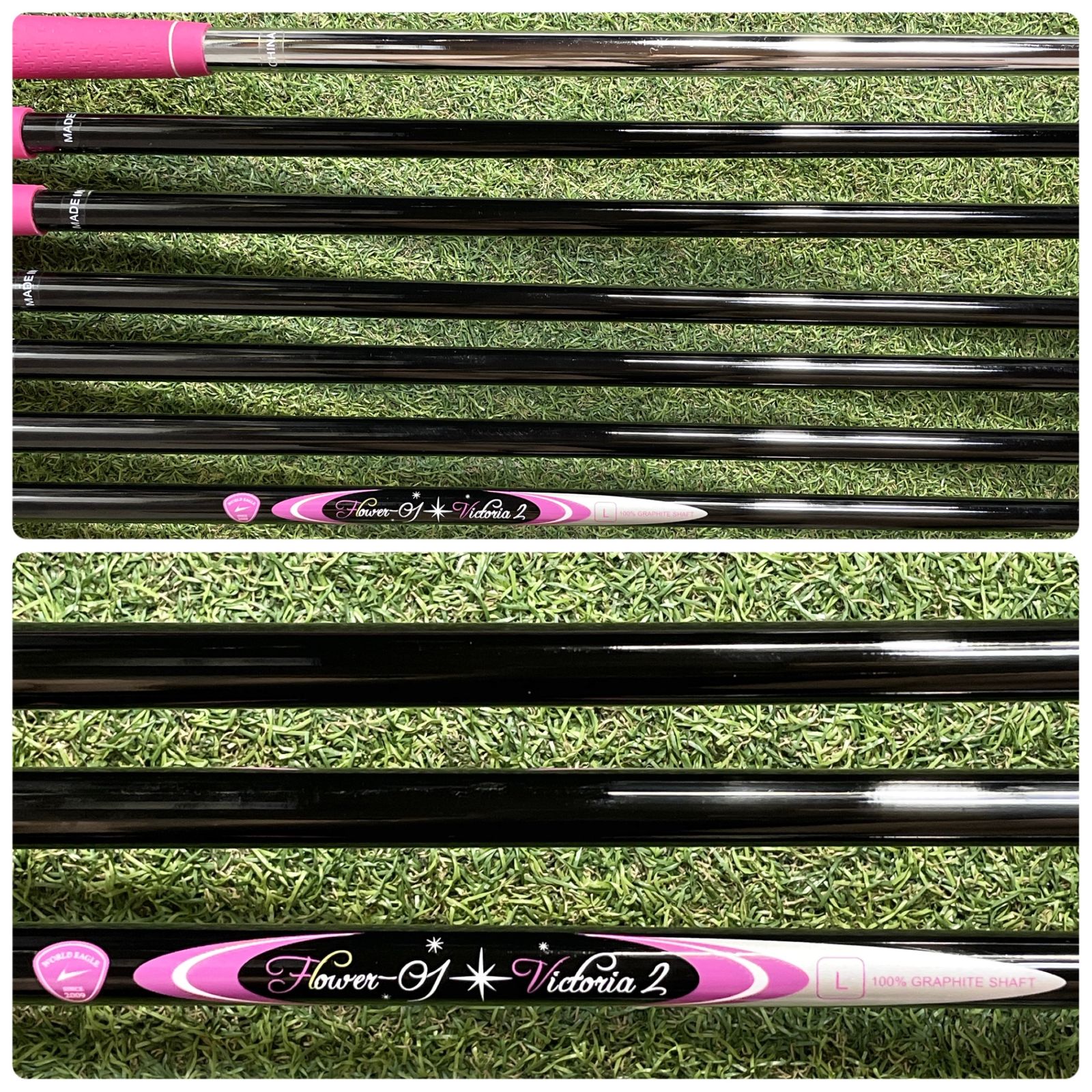 Callaway - 【貴重レフティ！バッグ新品！ほぼ未使用！豪華10本】Callaway REVA WORLD EAGLE ゴルフクラブセット L レディース 左 キャロウェイ レヴァ レバ Callaway - 【貴重レフティ！バッグ新品！ほぼ未使用！豪華10本