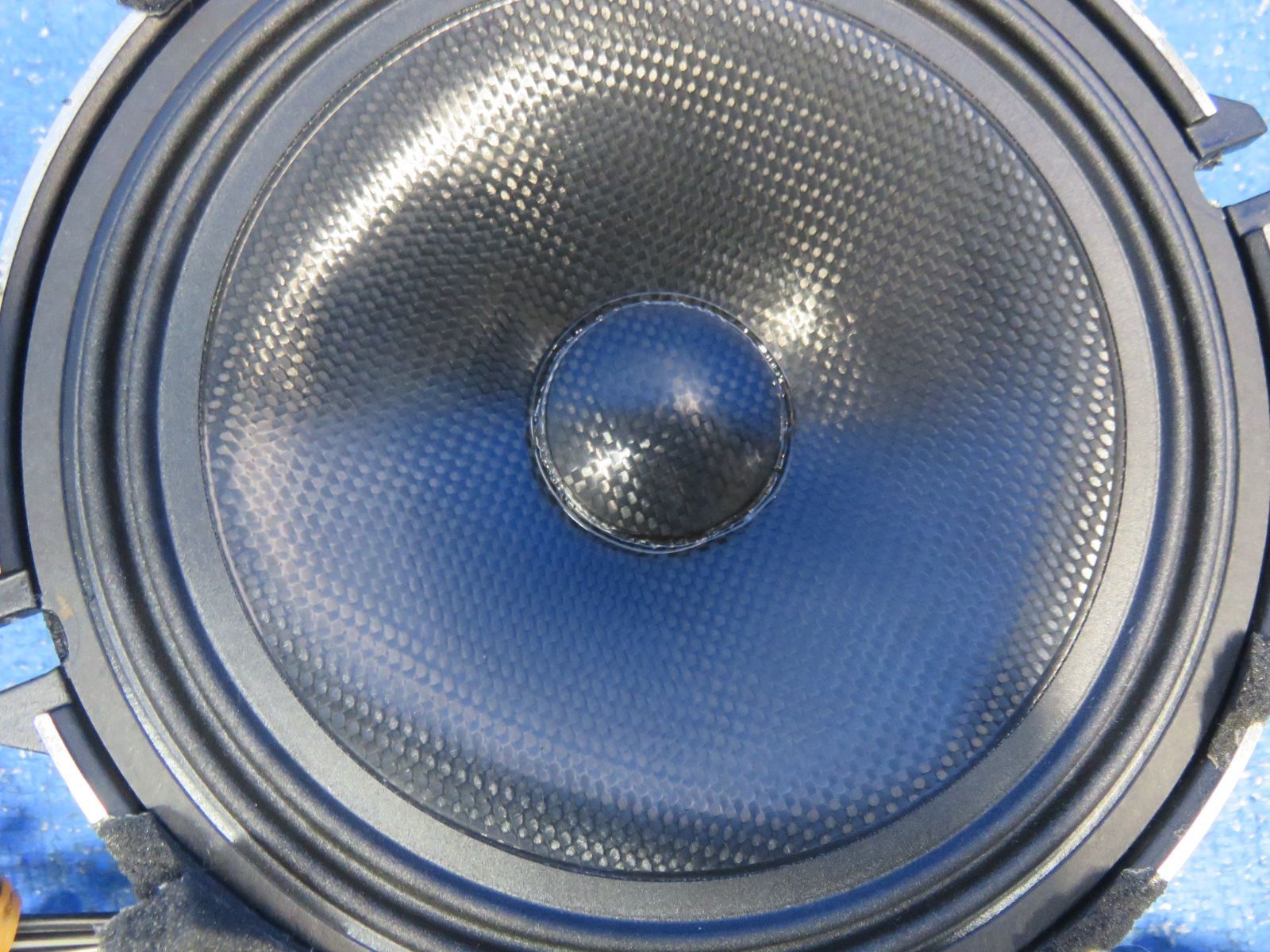 LA7107 保証付 カロッツェリア 17cm 2WAYセパレートスピーカー Carrozzeria TS-C1720A ツイーター ネットワーク バッフル付 レガシィ外し BRIGHTFACE_UK