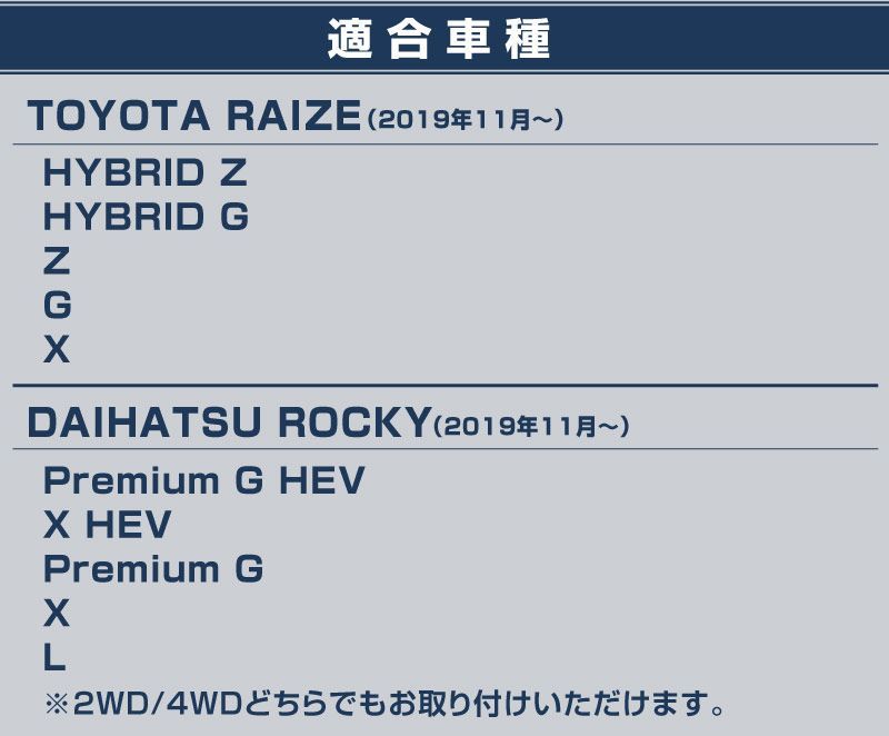 サムライプロデュース】トヨタ ライズ ダイハツ ロッキー リアフォグランプ ガーニッシュ 左右セット 4P 鏡面仕上げ【沖縄/離島地域配送不可】 -  メルカリ