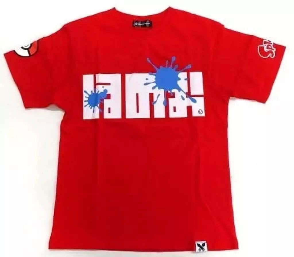  【中古】衣類 ホノオ/ホゲータ フェスTシャツ レッド Lサイズ 「Splatoon(スプラトゥーン)×ポケットモンスター」 ポケモンセンターオンライン抽選販売品 Tシャツ・アパレル