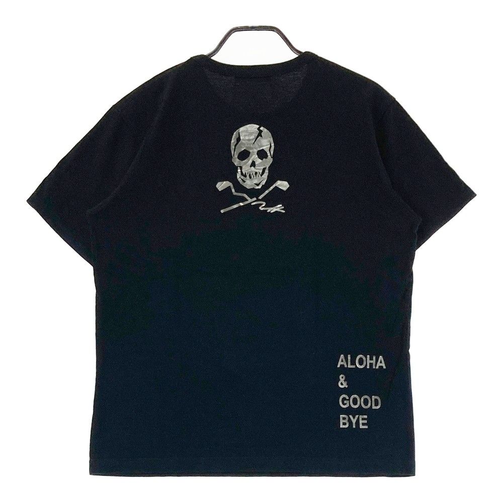 サイズ：48 MARK&LONA マークアンドロナ × LIM 半袖 Tシャツ  ブラック系 [240101414500] ゴルフウェア メンズ ストスト サイズ：48 MARK&LONA マークアンドロナ ×TOMMY LIM 半袖 Tシャツ