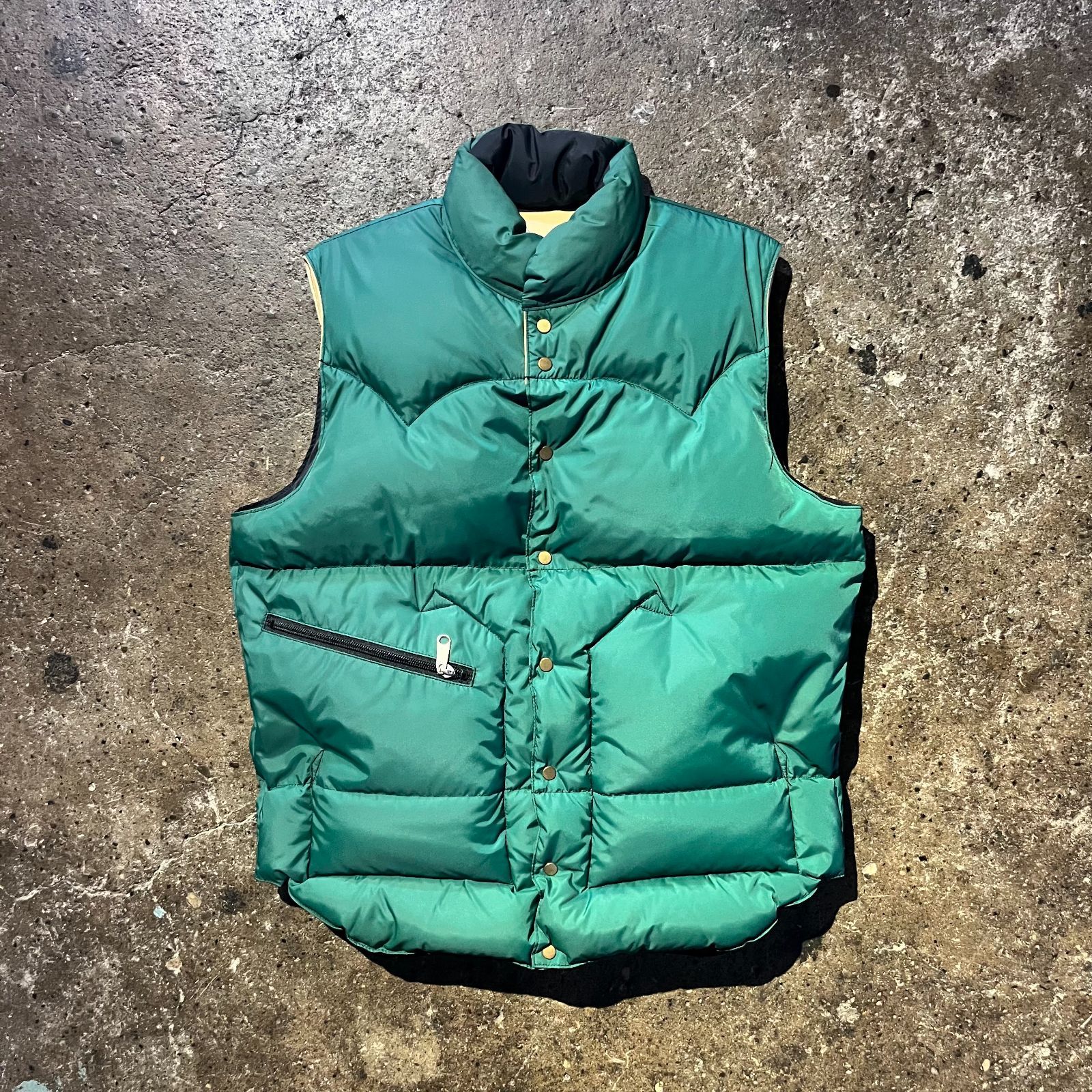 Rocky Mountain Featherbed WAREHOUSE別注 レザーヨークダウン