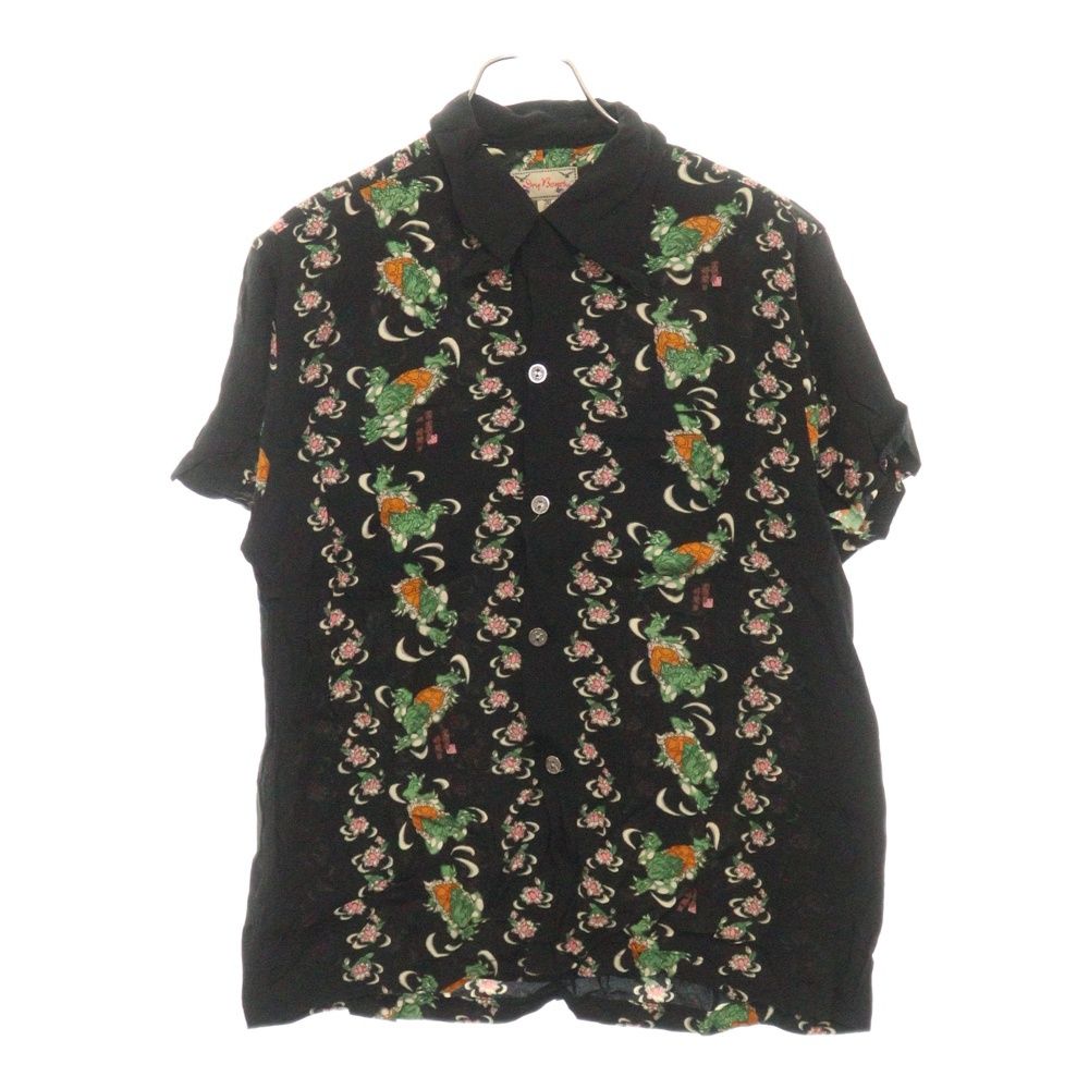 ドライボーンズ レーヨンシャツ オープンカラーシャツ ビンテージ 半袖