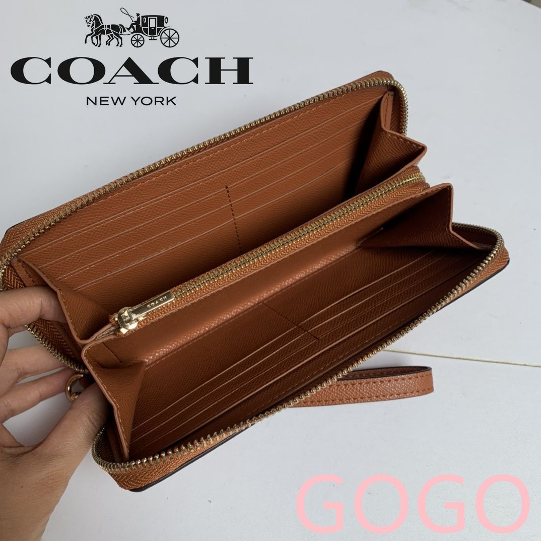 COACH◇長財布/--/BRW/レディース/F76971 - メルカリ