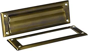 Deltana MS626U5 8 7/8-Inch Mail Slot with Solid Brass Interior Frame by Deltana
