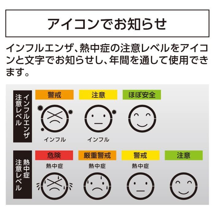 シンワ測定(Shinwa Sokutei) デジタル温湿度計 環境チェッカー